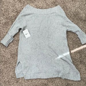 Off shoulder sweater